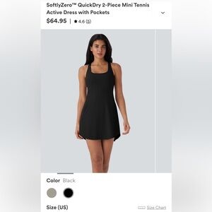 NWT Halara SoftlyZero Active Dress